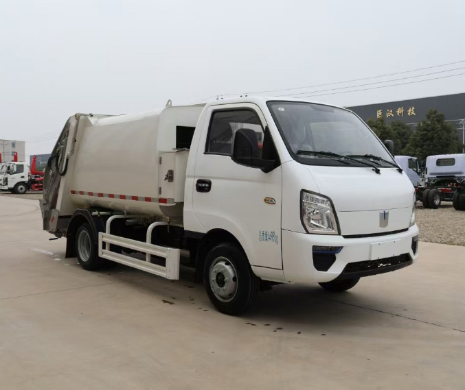 吉利V5E純電動壓縮垃圾運輸車圖片1