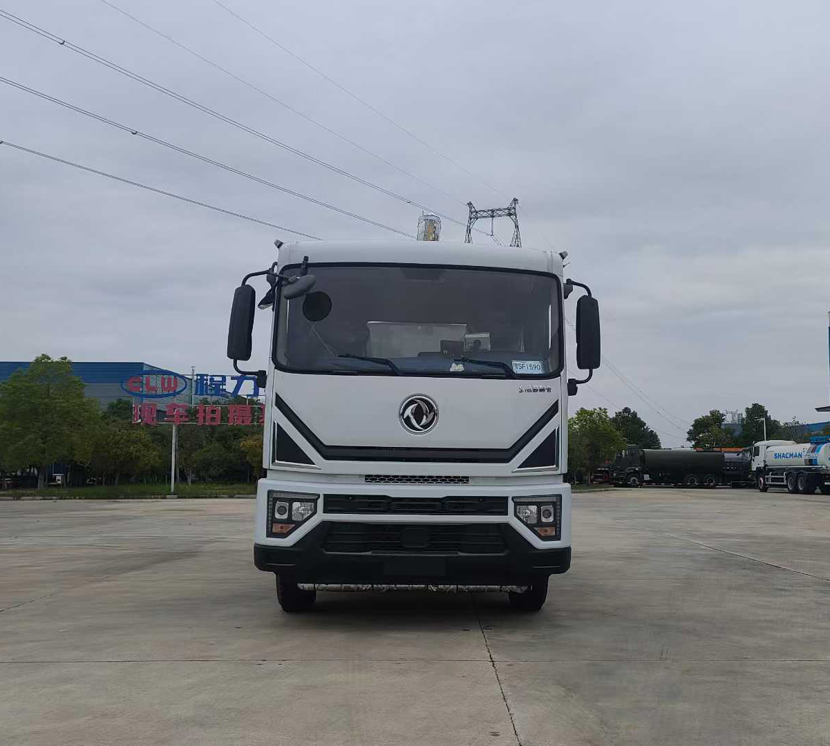 新款東風多利卡D9—多功能鐵路抑塵車 綠化噴灑車灑水車圖片2