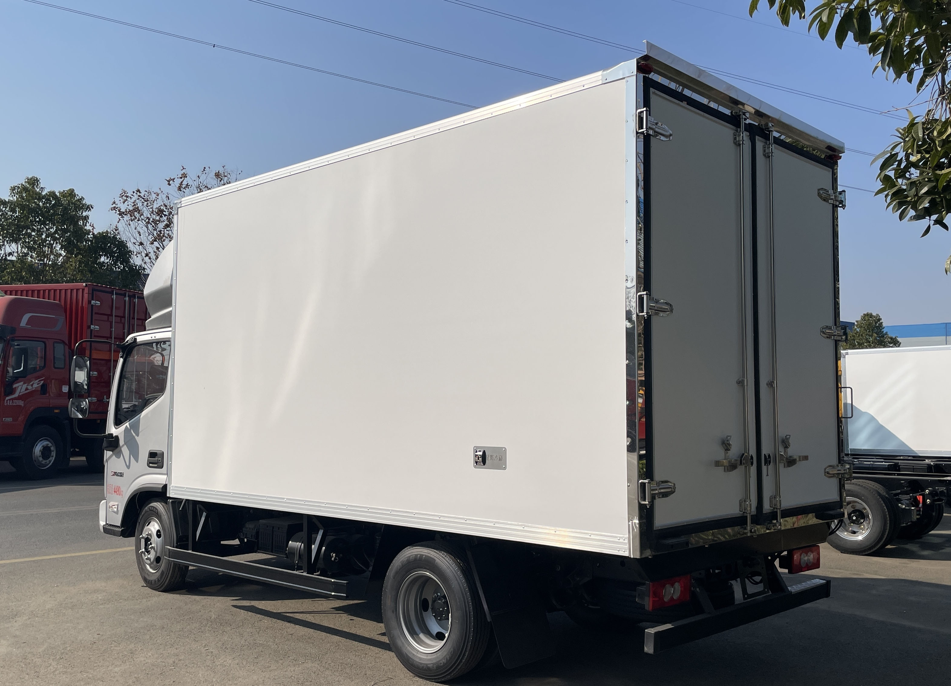 福田歐馬可4米冷藏車(chē)圖片4